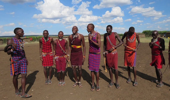 Prive safari rondreis - Masai stambezoek