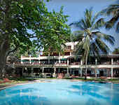 Neptune Beach Resort noordkust Kenia - interieur receptie