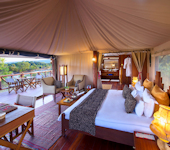 Neptune Mara Rianta Luxury Camp ligt in de noordelijke mara concessie in Kenia