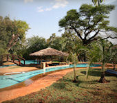 Leopard Rock Lodge een luxueuze lodge in Meru Nationaal Park in Kenia.