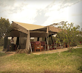 Ol Pejeta Bush Camp tentenkamp Laikipia Plateau in Kenia