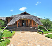 Escarpment luxury Lodge, Lake Manyara nationaal park Tanzania