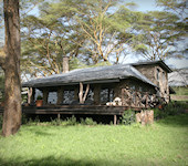 Twiga House selfcatering ranchhouse aan het Naivasha meer Kenia