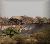 OnsKenia,Tarangire River Camp uitzicht over het Tarangire nationaal park Tanzania
